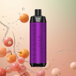 Al Fakher Crown Bar 8000 Uva Menta 18ml 8000 Caladas