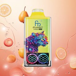 Fumot Leopard 40K Puffs Limonada Rosa Dual Malla y Pantalla Digital