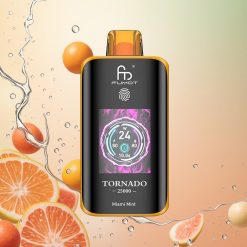 Fumot Tornado 25000 Puffs Pantalla HD 20ml Menta Miami