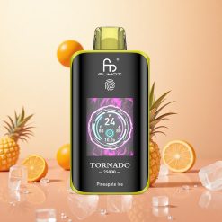 Fumot Tornado 25000 Puffs Piña Helada Pantalla HD 20ml