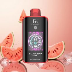 Fumot Tornado 25000 Puffs Sandía Helada Pantalla HD Batería 700mAh