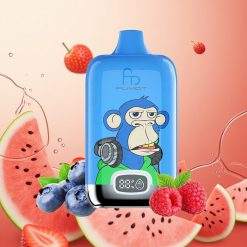 Fumot Tornado Digital Box 12000 Puffs Fresa Sandía 20ml 550mAh