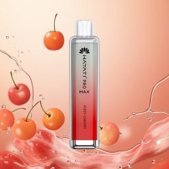 Hayati Pro Max 4000 Puffs Batería 1400mAh Cereza Efervescente