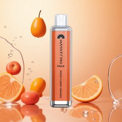 Hayati Pro Max 4000 Puffs Batería Recargable Naranja Caramelo Rocoso