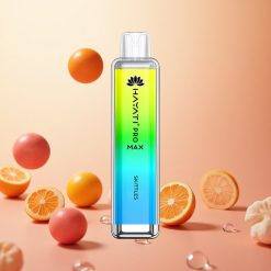 Hayati Pro Max 4000 Puffs Batería Recargable Skittles (Arcoíris)