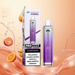 Hayati Pro Max 4000 Puffs Batería Recargable Sueño de Verano