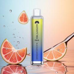 Hayati Pro Max 4000 Puffs Batería Recargable y Doble Bobina de Malla Arándano Azul Limonada