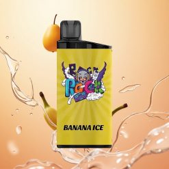 IGET Bar 3500 Puffs Banana Hielo Bobina Malla 1.2 Ohm