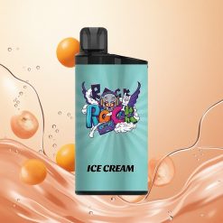 IGET Bar 3500 Puffs Helado Crema con Batería 1400 mAh y Bobina Malla 1.2 Ohm