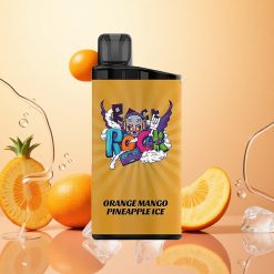 IGET Bar 3500 Puffs Naranja Mango Piña Hielo 1400 mAh 1.2 Ohm