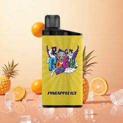 IGET Bar 3500 Puffs Piña Hielo con Batería 1400 mAh y Bobina Malla 1.2 Ohm