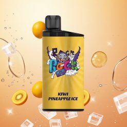 IGET Bar 3500 Puffs Vape Desechable Kiwi Piña Hielo con Batería 1400 mAh y Bobina 1.2 Ohm