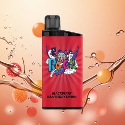 IGET Bar 3500 Puffs Zarzamora Frambuesa Limón Batería 1400 mAh Material PC+ALU