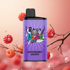 IGET Bar Pro 10000 Puffs Frambuesa Uva Batería 2000 mAh Coil 1.2 Ohm