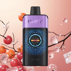 IGET ONE 12000 Puffs Uva Helada con Pantalla Curva Grande y 2700 mAh