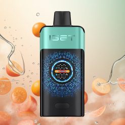 IGET ONE 12000 Puffs Vape Desechable Menta Primavera Montaña Hielo con Pantalla Curva Grande y Batería de 2700 mAh