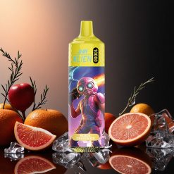 JNR Alien 10000 Puffs 850mAh Dragón Negro Hielo