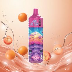 JNR Alien 10000 Puffs 850mAh Melocotón Hielo LED RGB