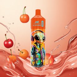 JNR Alien Max 18000 Puffs Cereza Refrescante Cola con Pantalla LED y Doble Bobina