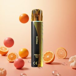 JNR Black&Golden 800 Puffs 2ml Desechable Vape Skittles