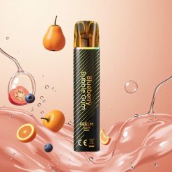 JNR Black&Golden 800 Puffs Chicle de Arándano Azul TPD