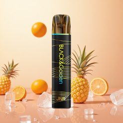 JNR Black&Golden 800 Puffs Piña Hielo 2ml 550mAh