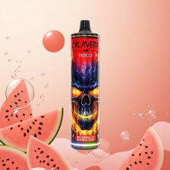 JNR Calavera 11000 Puffs Chicle de Sandía Puerto Tipo-C y 850mAh