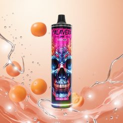 JNR Calavera 11000 Puffs Melocotón Helado con Puerto Tipo-C y 21ml de Líquido