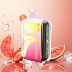 JNR Cápsula 15000 Puffs 20ml Fresa Sandía Hielo Pantalla Inteligente