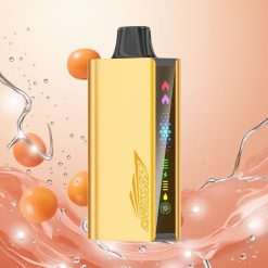 JNR Cruiser 12000 Puffs Melocotón Hielo Sin Carga Pantalla Animación