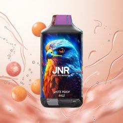 JNR Falcon 16000 Puffs 22ml Durazno Blanco Frambuesa Pantalla LED Inteligente