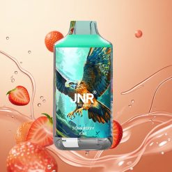 JNR Falcon 16000 Puffs Fresa Kiwi con Pantalla LED Inteligente y Bobina Dual Mesh