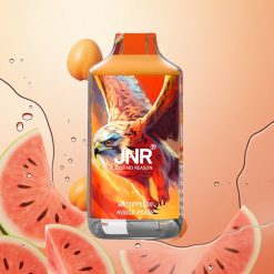 JNR Falcon 16000 Puffs Sandía Mango Melocotón con 22ml y Doble Malla