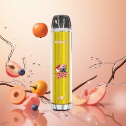 JNR Gold380 6000 Puffs Duraznos Arándanos 13ml 1.0ohm