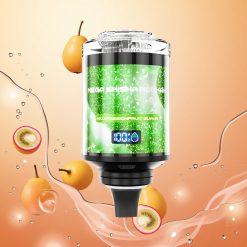 JNR Mega Shisha Hookah 100K Kiwi Maracuyá Guayaba Compatibilidad con Escritorio 2200mAh Pantalla Inteligente