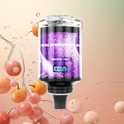 JNR Mega Shisha Hookah 100K Uva Menta 2200mAh 60ml Pantalla Inteligente