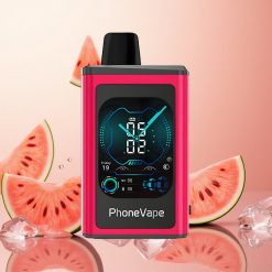 JNR PhoneVape 30000 Puffs Pantalla Completa Sandía Helada