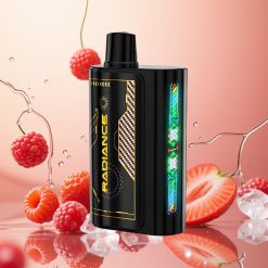 JNR Radiance 31000 Puffs Fresa Frambuesa Cereza Hielo Pantalla Inteligente