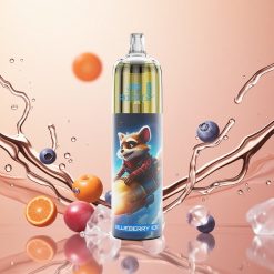 JNR Rocket-X 12400 Puffs Helado de Arándano Batería 850mAh Tipo-C