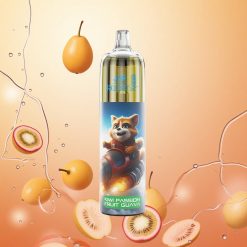 JNR Rocket-X 12400 Puffs Kiwi Maracuyá Guayaba Flujo de Aire Ajustable Batería 850mAh