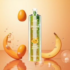 JNR Shisha Hookah 12000 Puffs 24ml Mango Plátano