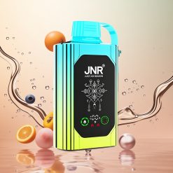 JNR Shisha Hookah Box 20500 Puffs 25ml Menta Arándano Dual Mesh