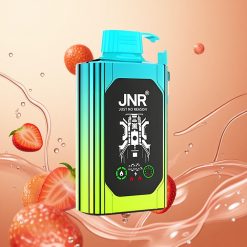 JNR Shisha Hookah Box 20500 Puffs Fresa Kiwi Pantalla HD Carga Rápida Tipo-C