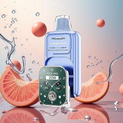 JNR Vape Watch 30000 Puffs 19mL Azul Frambuesa Hielo Dual Mesh Coil