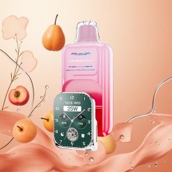 JNR Vape Watch 30000 Puffs 19mL Durazno de Georgia Dual Mesh Coil