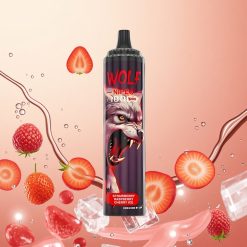 JNR Wolf Niplo 10000 Puffs Fresa Frambuesa Cereza Hielo 20ml 0% 2% 5% Nicotina