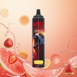 JNR Wolf Niplo 10000 Puffs Fresa Sandía Limonada 20ml 0% 2% 5% Nicotina