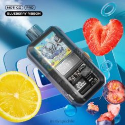 MOTI Go Pro vaporizador desechable (5%, 12000 inhalaciones) cinta de arándanos FJ46014 Moti Vape Desechable Chile