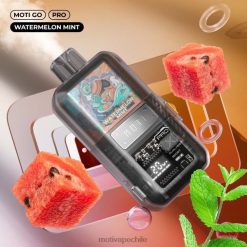 MOTI Go Pro vaporizador desechable (5%, 12000 inhalaciones) sandia menta FJ46025 Moti Vape Amazon