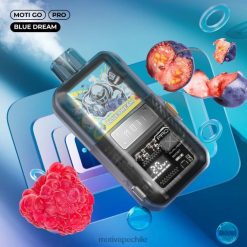 MOTI Go Pro vaporizador desechable (5%, 12000 inhalaciones) sueño azul FJ46013 Moti Vape Precio